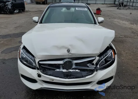 2018 Mercedes-Benz C 300 из США, поврежденный, VIN WDDWF4JB2JR419230